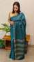 Green tussar silk saree
