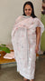 Off white Semi Linen unstitched Salwar set(3 pcs)