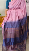 Lilac and Blue Saree