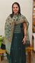 2XCH - Green chanderi suit