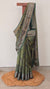 Green chanderi banarasi saree