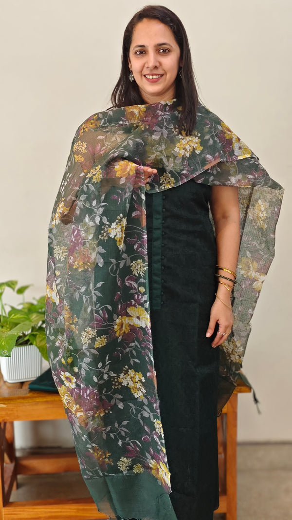 52KL - Green Tepchi kota salwar suit