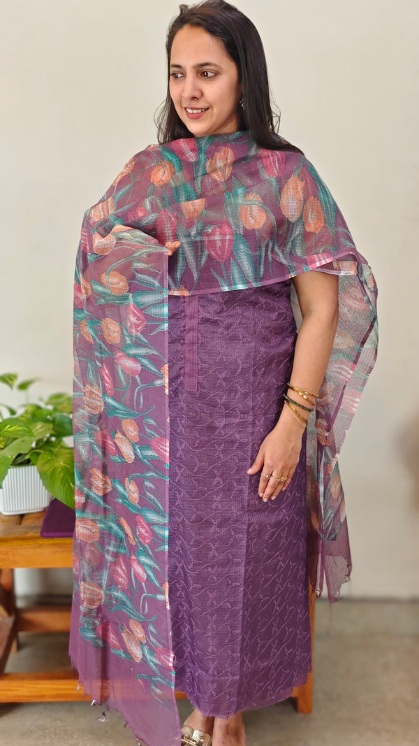 52KL - Purple Tepchi Kota suit