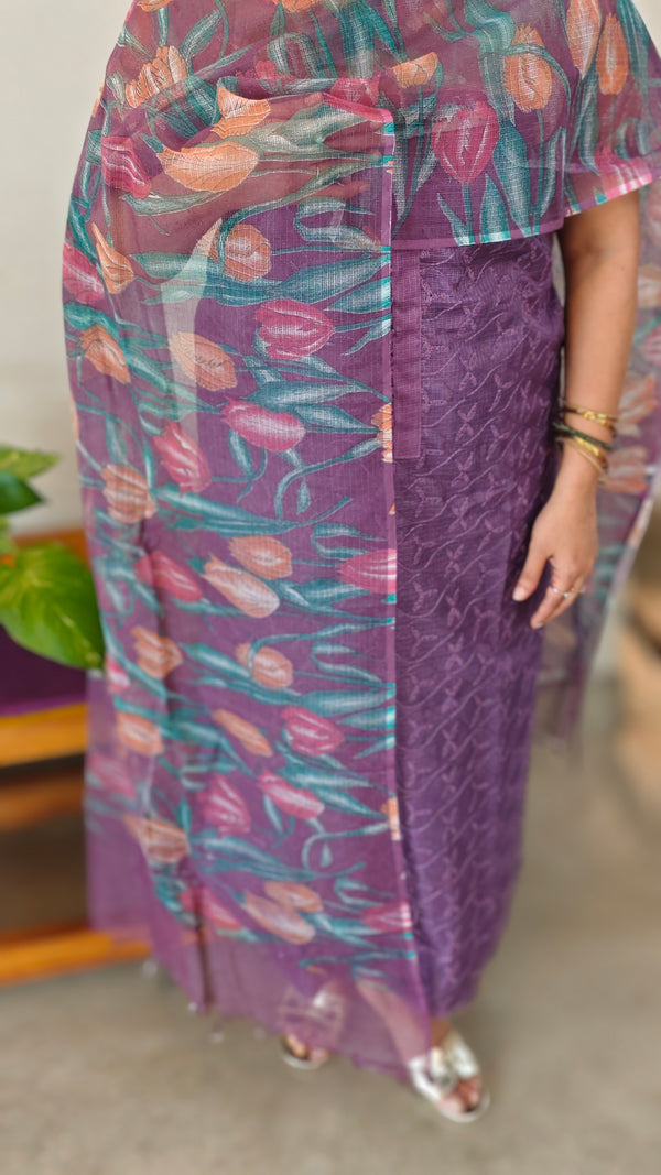 52KL - Purple Tepchi Kota suit