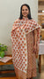 Block printed Chanderi salwar suit