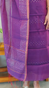 L12 - Purple Muslin suit