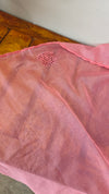 FRC9 - Pink and lavender crochet on net kota saree