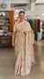 Pure desi tussar silk saree with embroidery - Pink