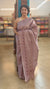 Lavender tussar silk saree