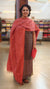 Brown and dark peach semi suit suit