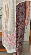 Printed cotton suit
