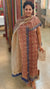 Brick red maheshwari suit