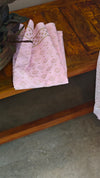 Baby pink pure cotton salwar suit