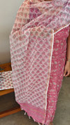 Pink kota doria salwar suit