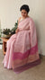 Light pink silky kota saree- MP99