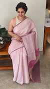 Light pink silky kota saree- MP99