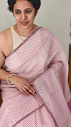 Light pink silky kota saree- MP99