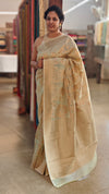 Pista green banarasi party wear saree