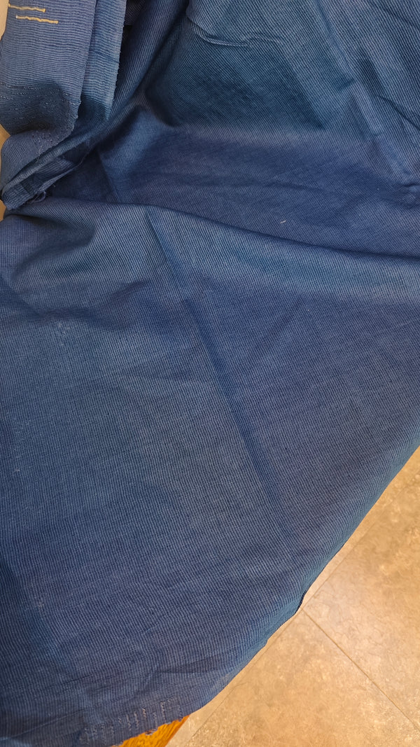 Classic blue tussar silk saree - 71DG
