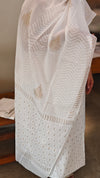 White cotton salwar suit