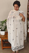 Pearlwhite net kota salwar suit