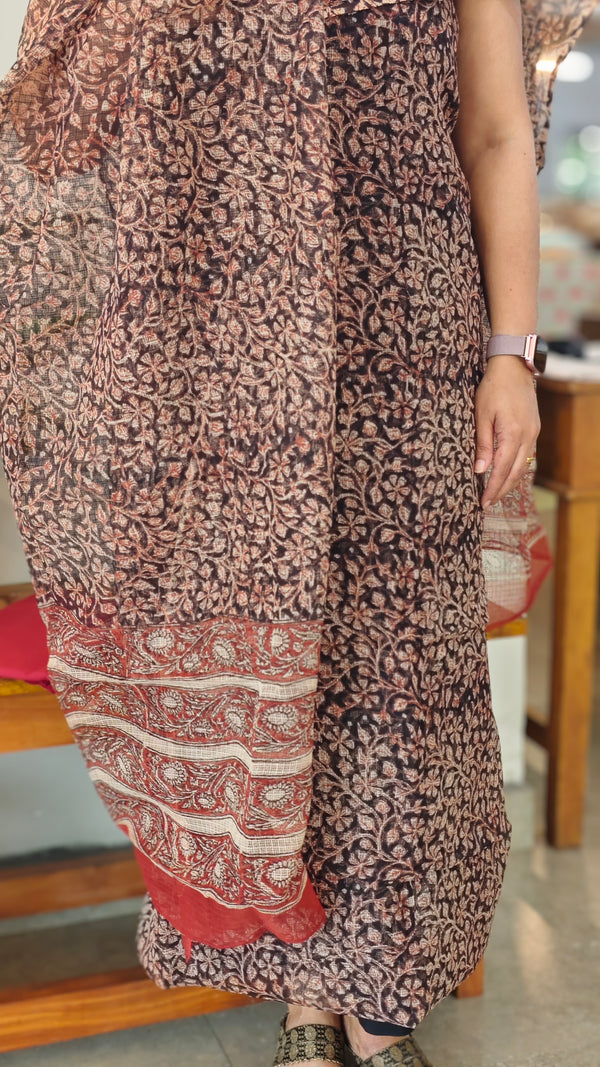 Black kota doria salwar suit - GD331