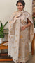 Beige semi tussar silk suit - B MTV6