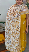 Mustard Linen salwar suit - LN428