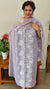 Lavender embroidered georgette salwar suit - CM35