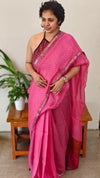 Pink kota silk saree - KTS3