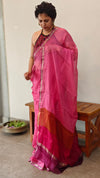 Pink kota silk saree - KTS3