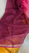 Pink kota silk saree - KTS3