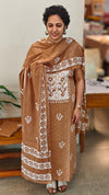 Saddle Brown cotton suit