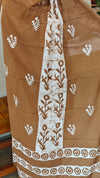 Saddle Brown cotton suit