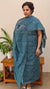turquoise muslin salwar suit