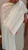 Light green cotton suit