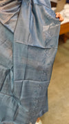 Agean Blue tussar silk suit