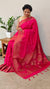 Rani Pink banarasi silk saree - BLM8