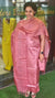 Rouge pink tussar silk suit