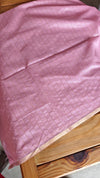 Lilac Linen Chanderi Jamdani Saree - JD542