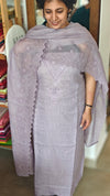 Lavender Linen Suit - 3290