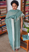 Teal Green Banarasi Georgette Suit - 5FSD
