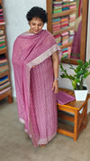 Lilac Georgette Banarasi Suit - 5FSD