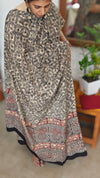 Grey and brick red Modal cotton suit
