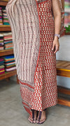 Cotton Suit with Kota doria dupatta