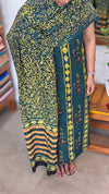 Green and Yellow Modal Cotton Suit