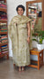 Pista Green Cross Stitch Embroidered Semi Tussar Silk Suit - MTV6 - M3