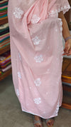 Baby Pink Chikankari Cotton Suit