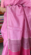 Lilac Kota Saree with Pita Embroidery - EMR4 - 3