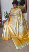 Shaded pure Tussar Silk Saree